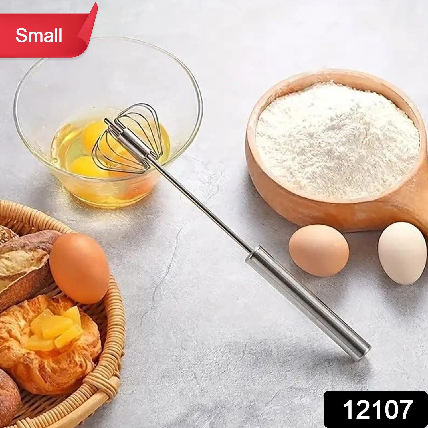 Rotary whisk pack