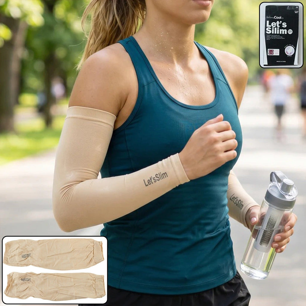 UV Sun Protection Cooling Arm Sleeves – Breathable & UV Shielding