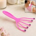 Travel Scalp Head Massager Relaxer Portable Body Stress Relief Tool (1 Pc)
