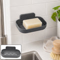 Kitchen Soap Dish, Self-Adhesive Wall Soap Holder for Sink and Basin (1 Pc)