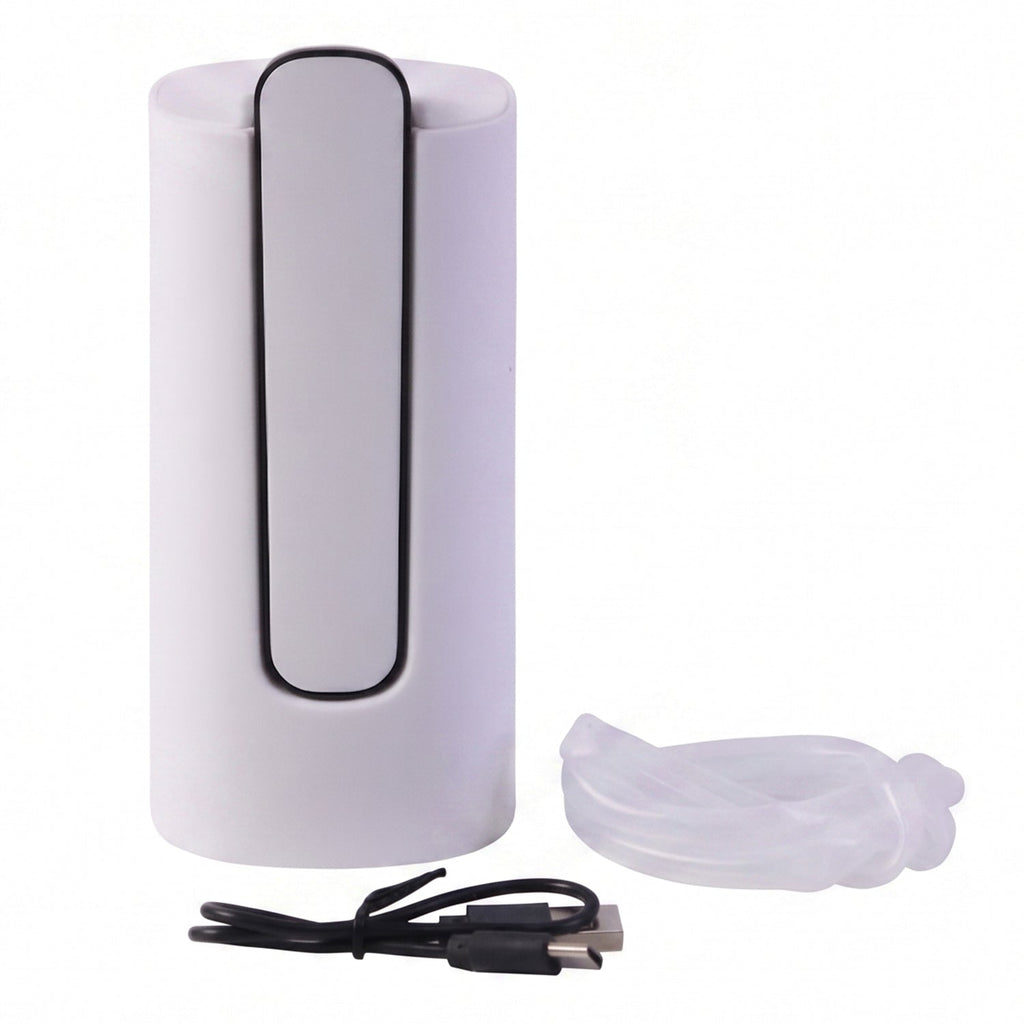 Office automatic water dispenser pump white background