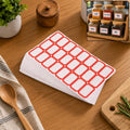 Spice-jar labels, Container labels,  Storage-box labels s Writable Self Adhesive Sticker Sheets (50 Pc Set)
