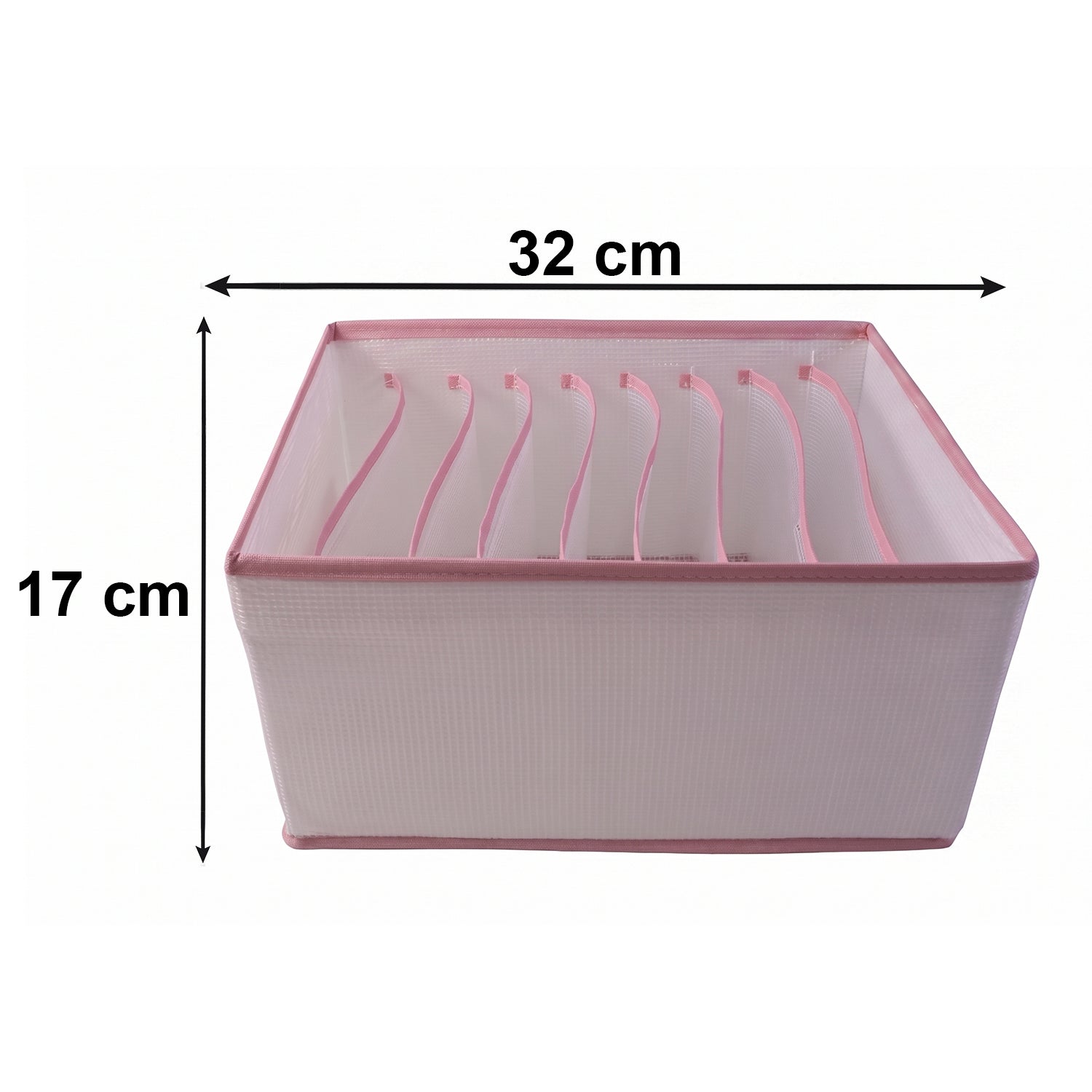 Size dimensions of foldable clothes organizer