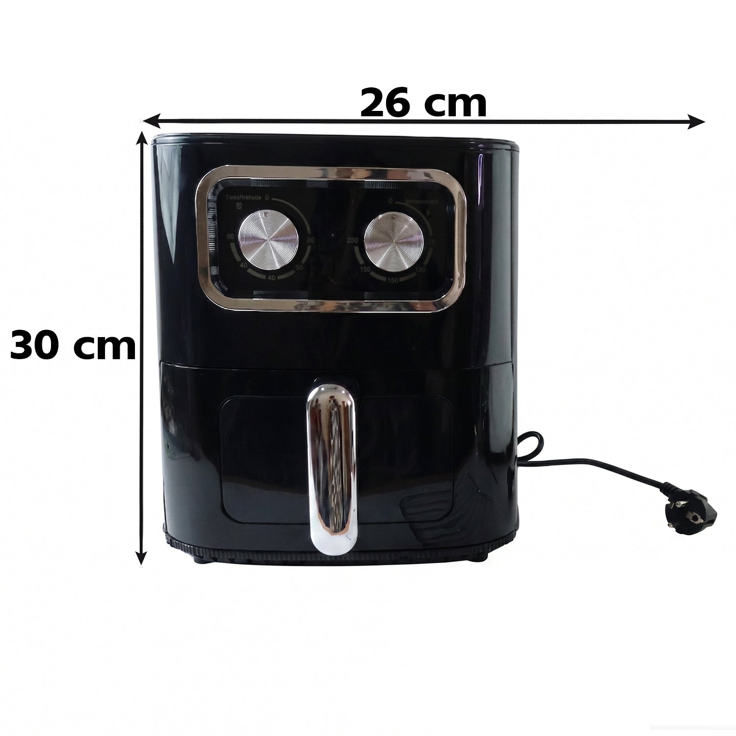 High power 2400W air fryer oven for crispy, low oil dishes