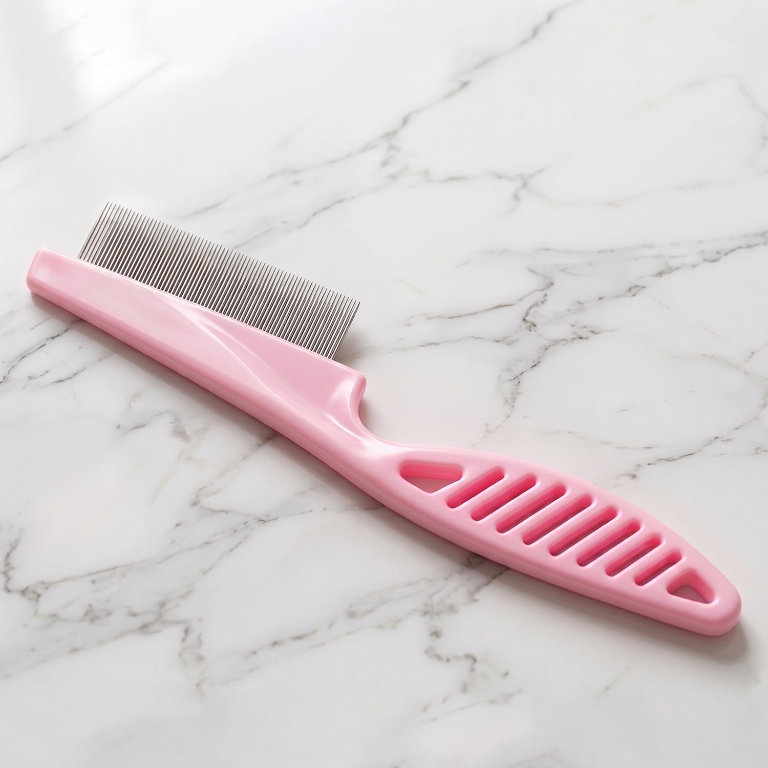 Dog Hair Remover Comb Pet Grooming Shedding Tool Fur Cleaning Brush (1 Pc)