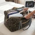 Foldable multipurpose storage bag organizer