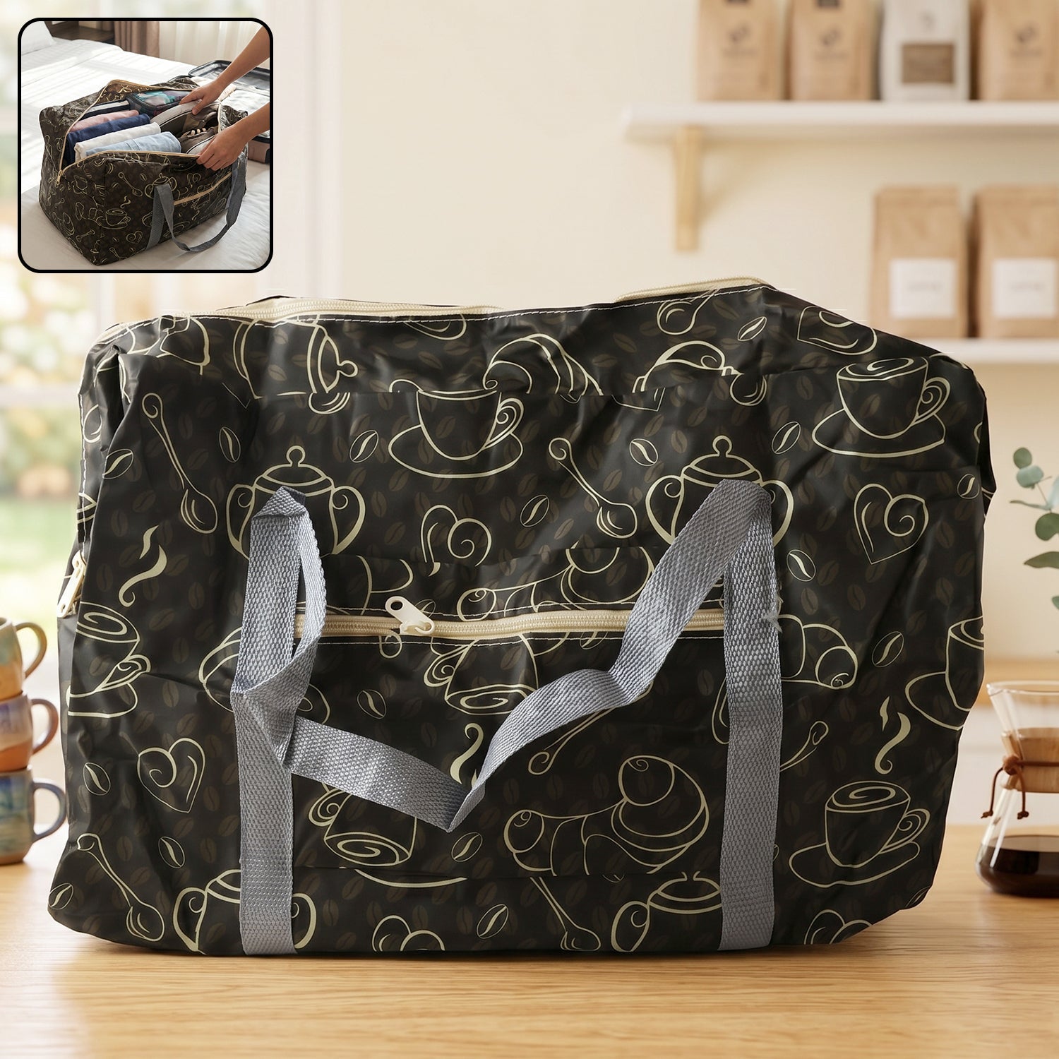 Storage bag feature view