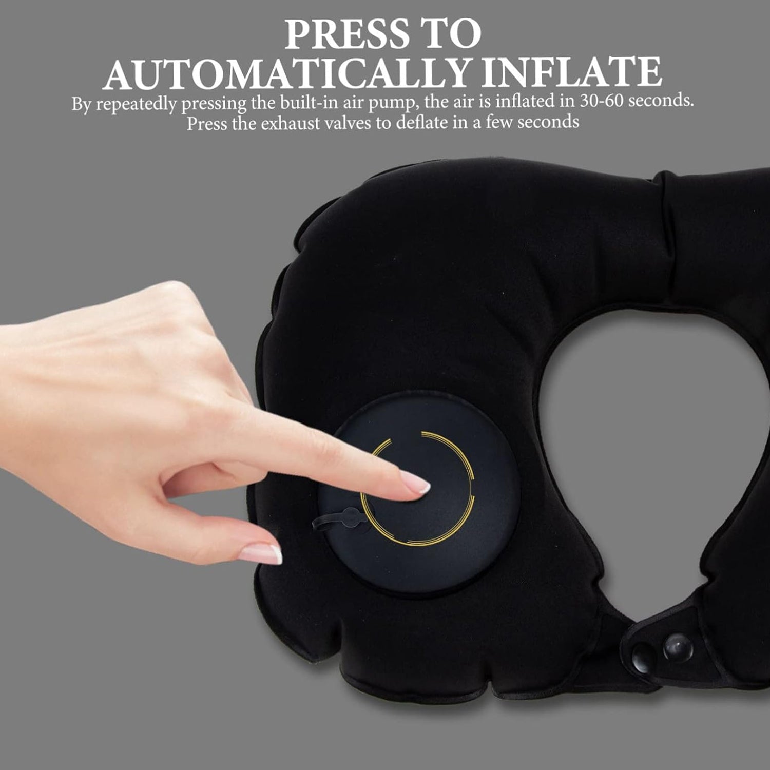 Neck pillow design detail