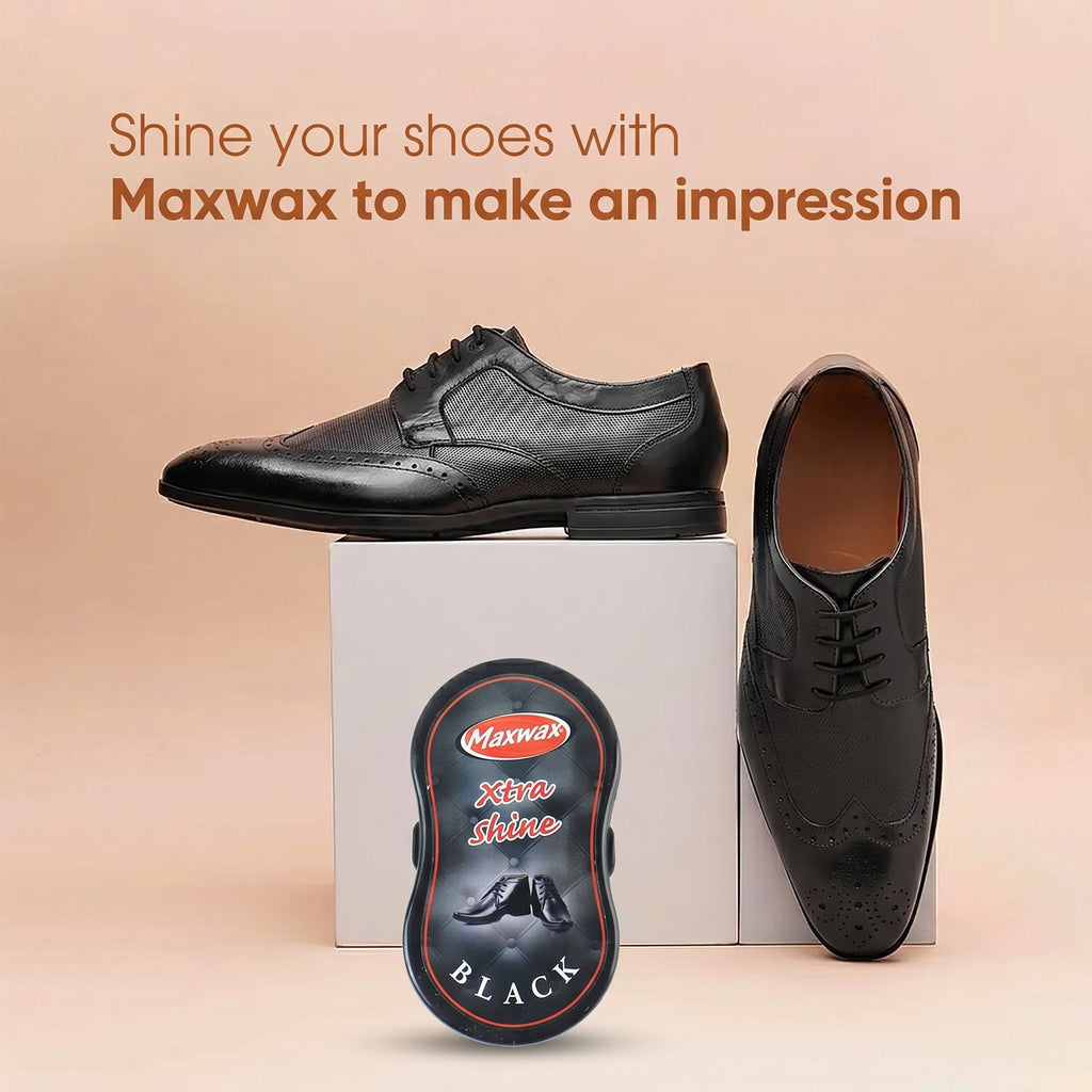 Quick black shoe polish liquid for instant shine
