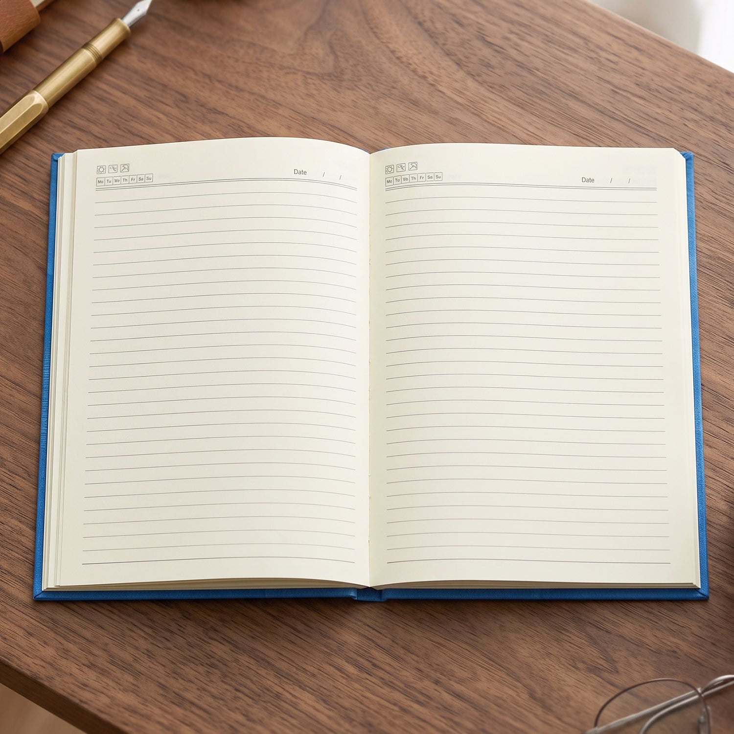 Hardbound Ruled Diary – Durable 100-Page Notebook 240x180mm