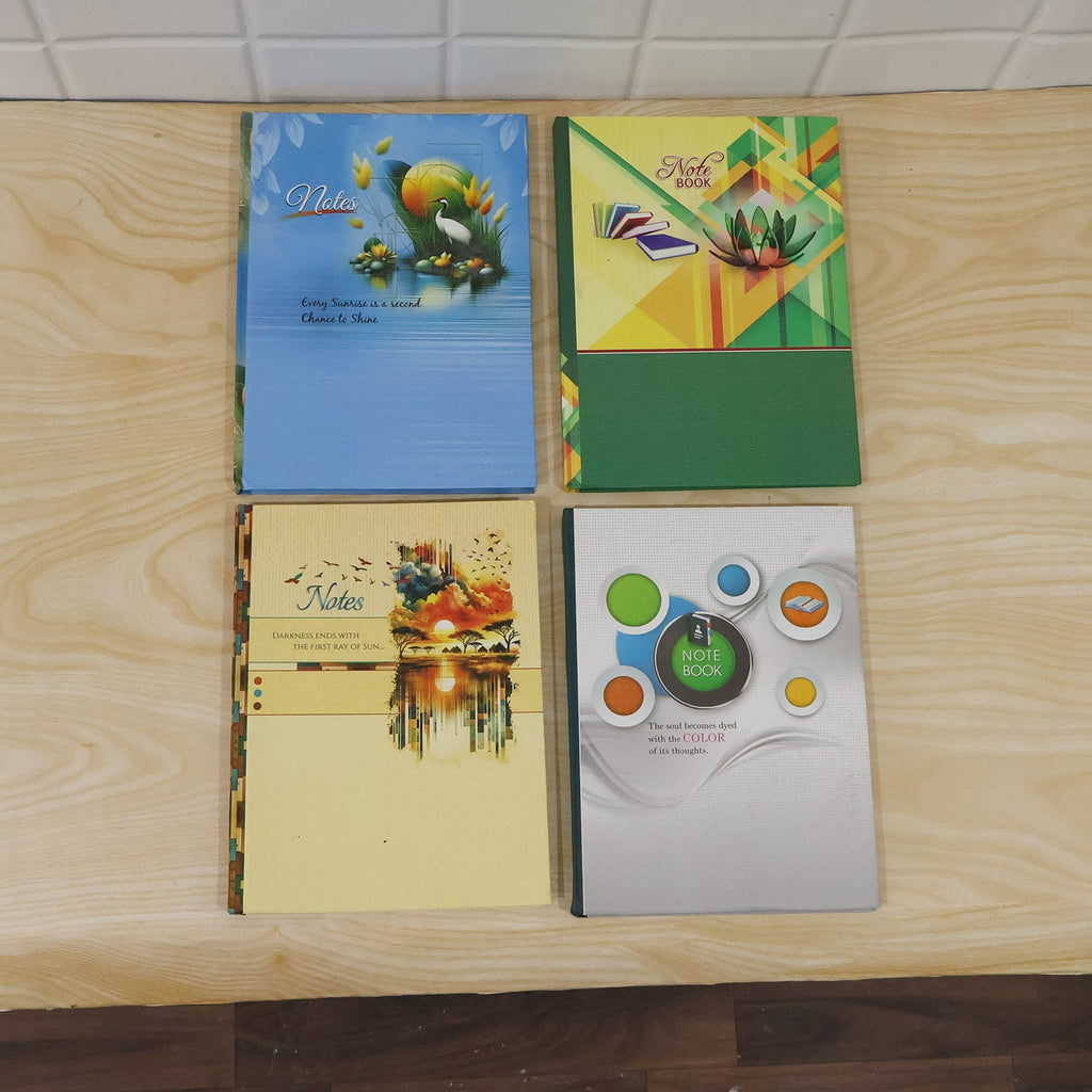 Hardbound Ruled Diary – Durable 100-Page Notebook 240x180mm