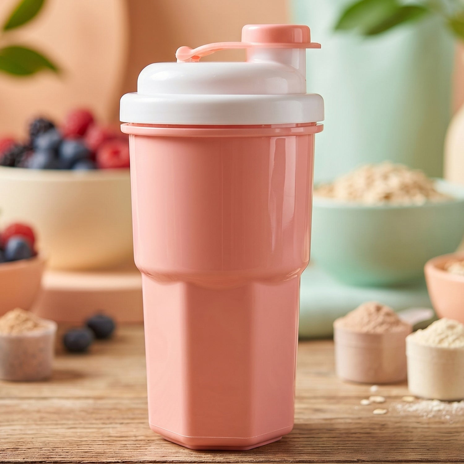 multipurpose protein shaker cup with wide mouth opening water bottle home & kitchen