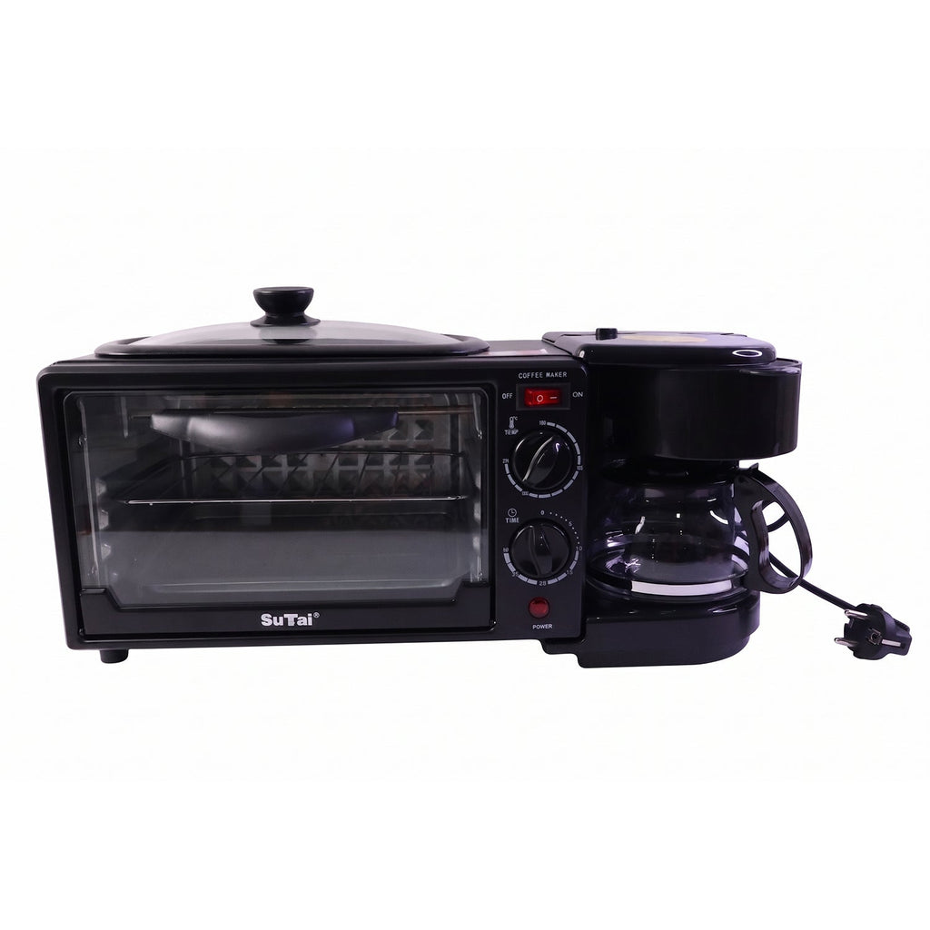 Full view of the breakfast maker showing all functions