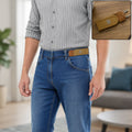 Buckle less elastic stretch belt