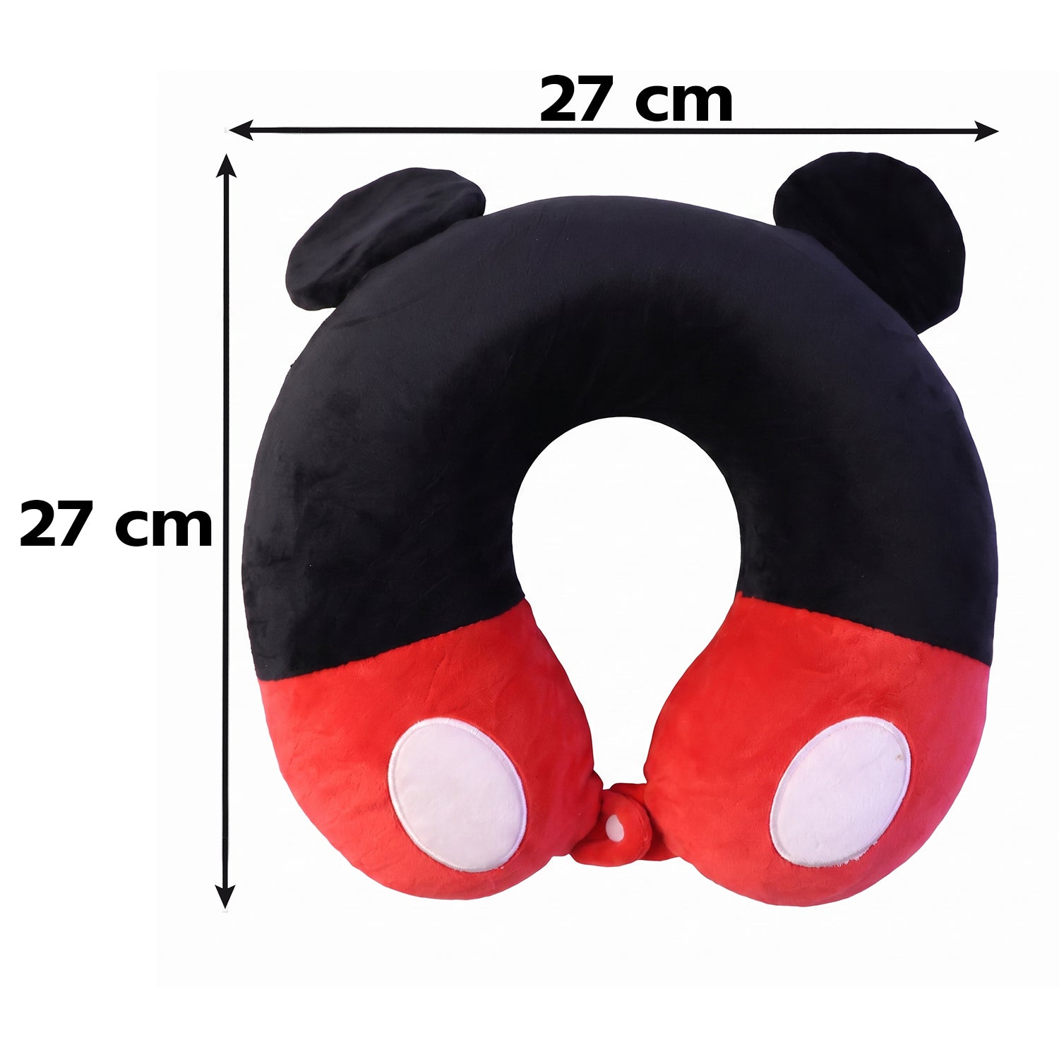 Comfortable plush U shape pillow with cute styling