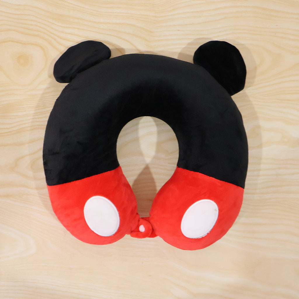 Fun character travel neck pillow for comfortable resting
