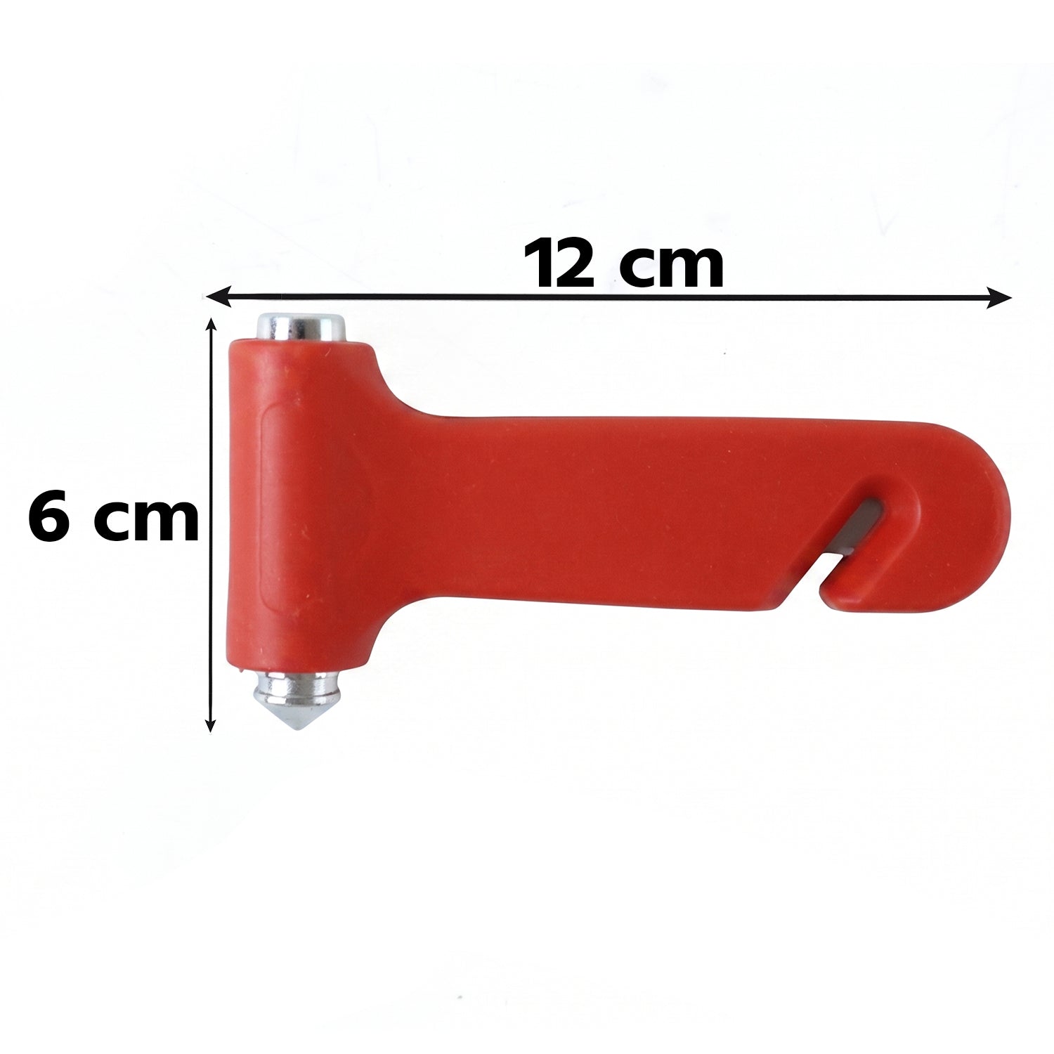 Compact car safety hammer for quick escape and rescue