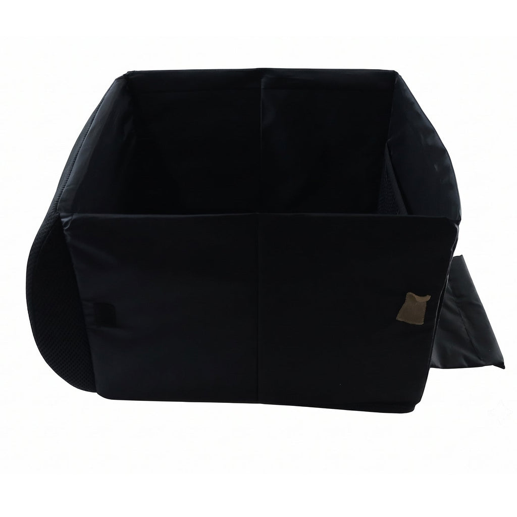 Collapsible car console box for tidy vehicle interiors