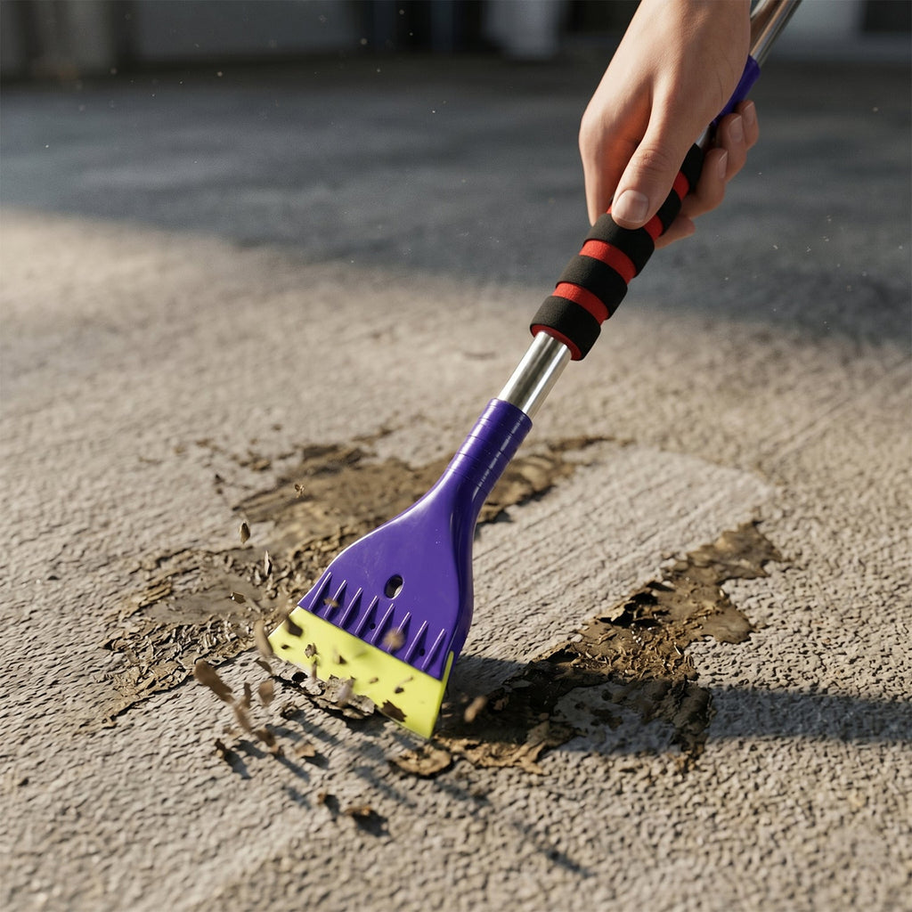 Long-handled cleaning brush suitable for hard-to-reach areas home improvement