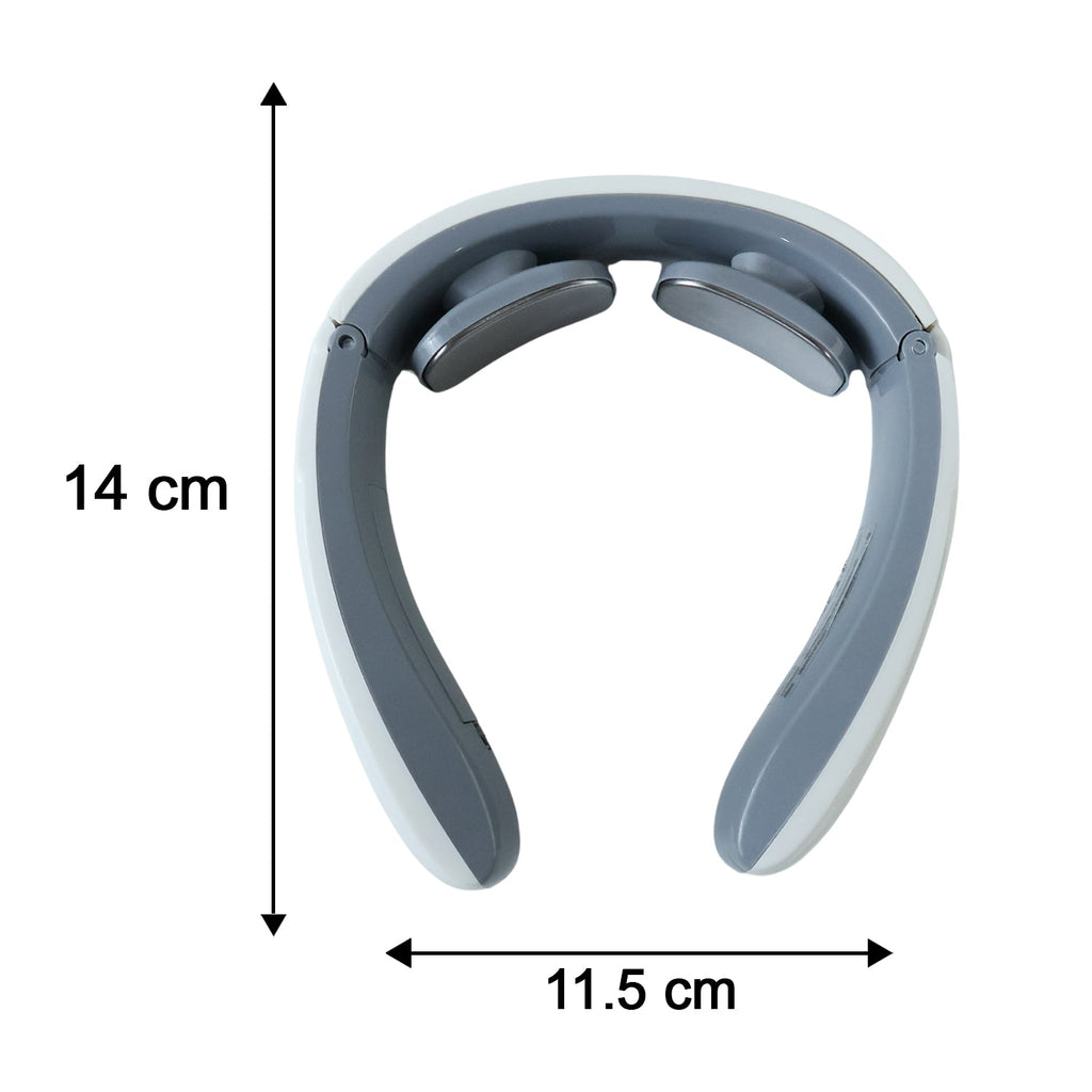Electric neck massage device to relieve pain and improve circulation