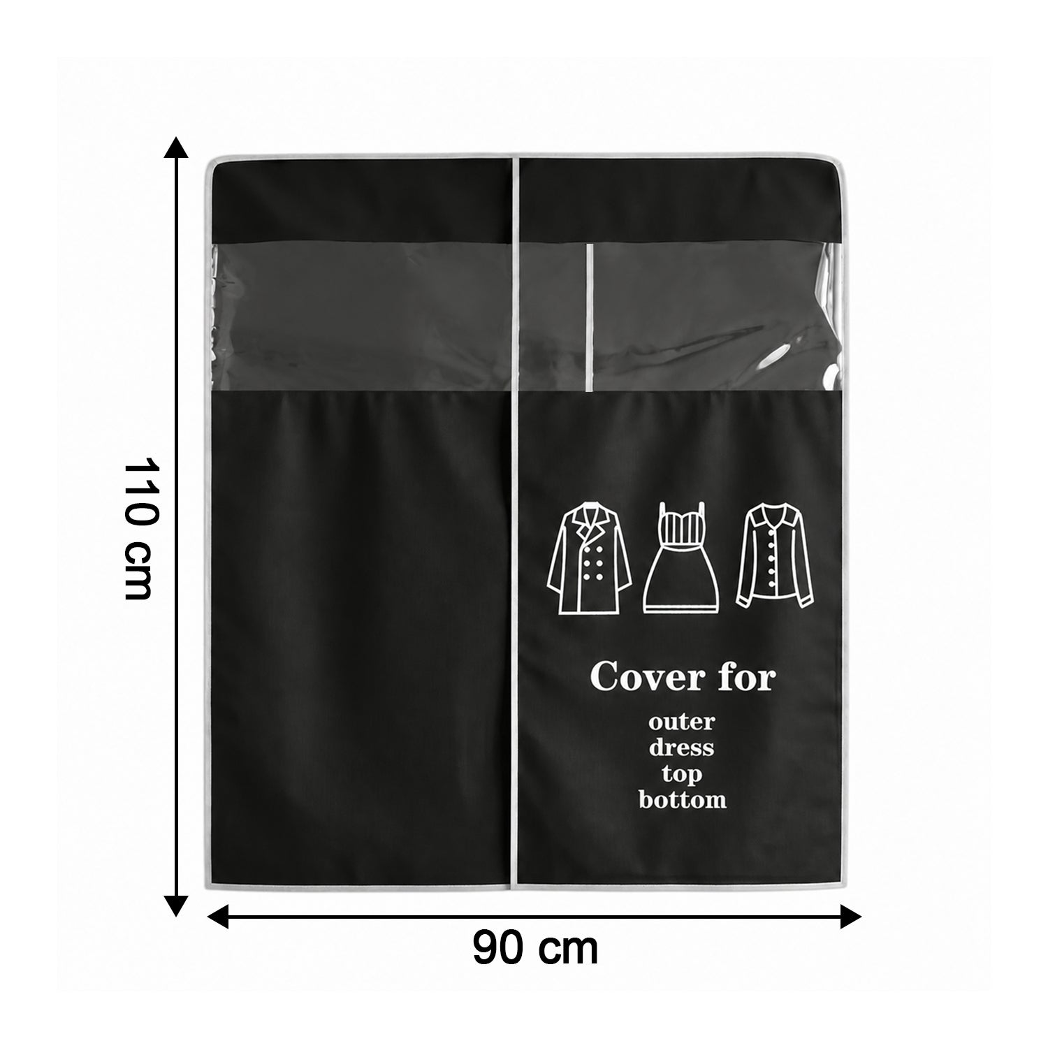 Garment cover size 90x110cm