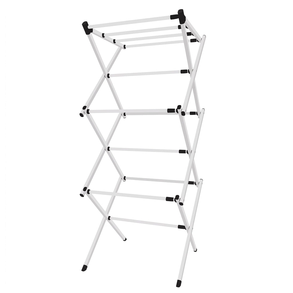 Rust resistant 3 tier clothes drying rack ideal for balconies