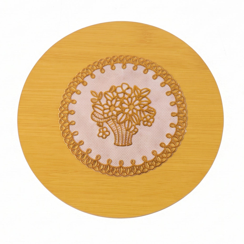 Coaster grain detail