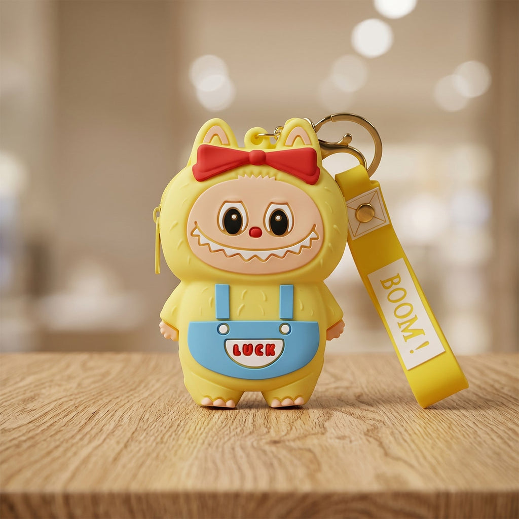 Coin purse keychain feature