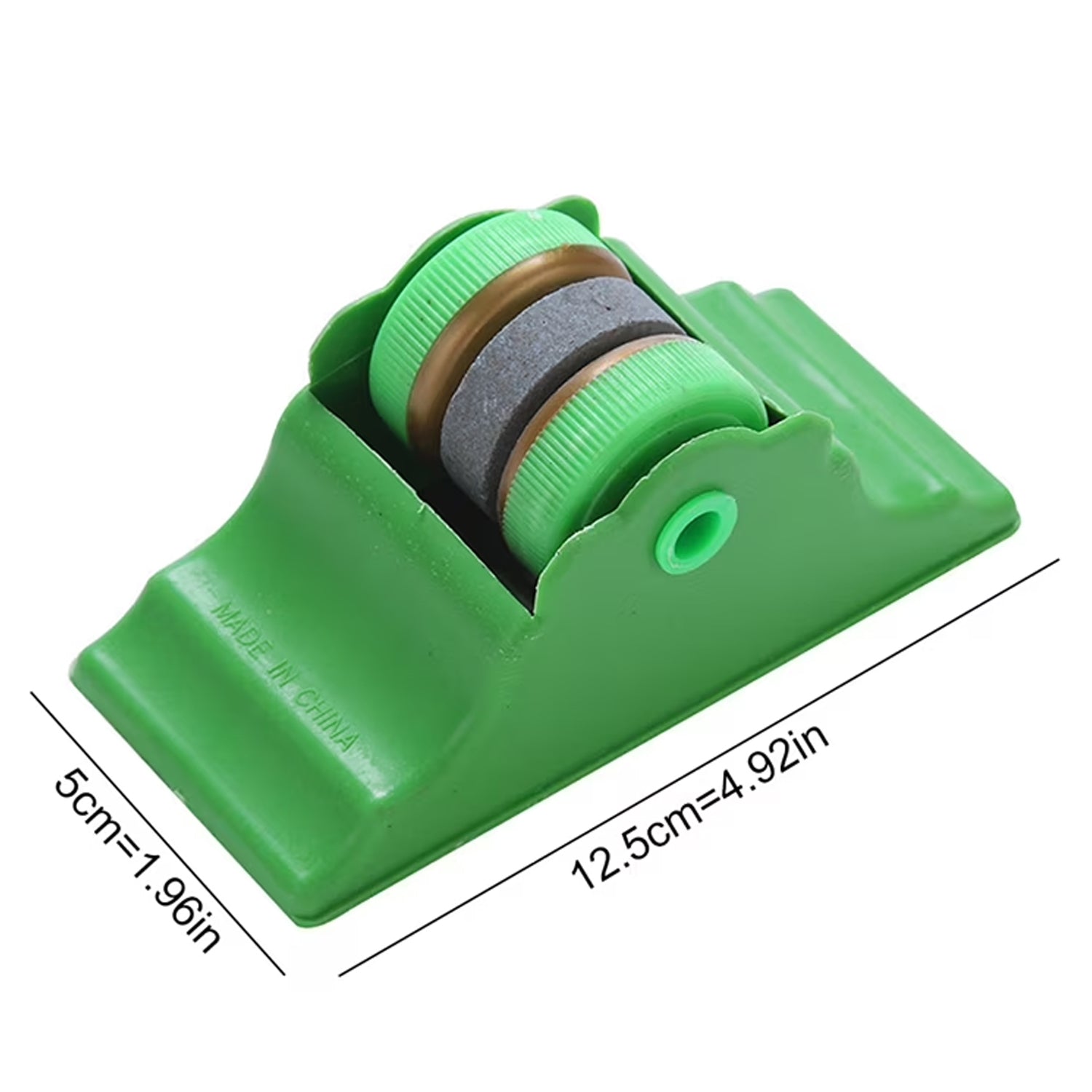 Portable roller sharpener for kitchen and pocket knives