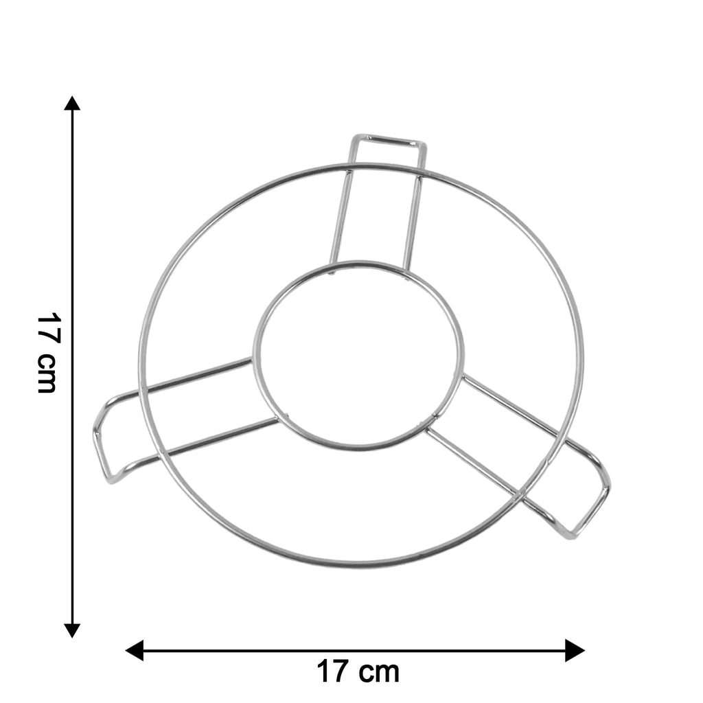 Round table ring pot stand made of stainless steel for cookware