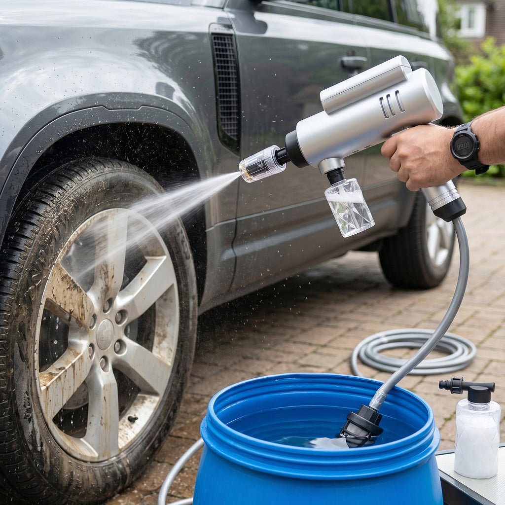 Car washer design view