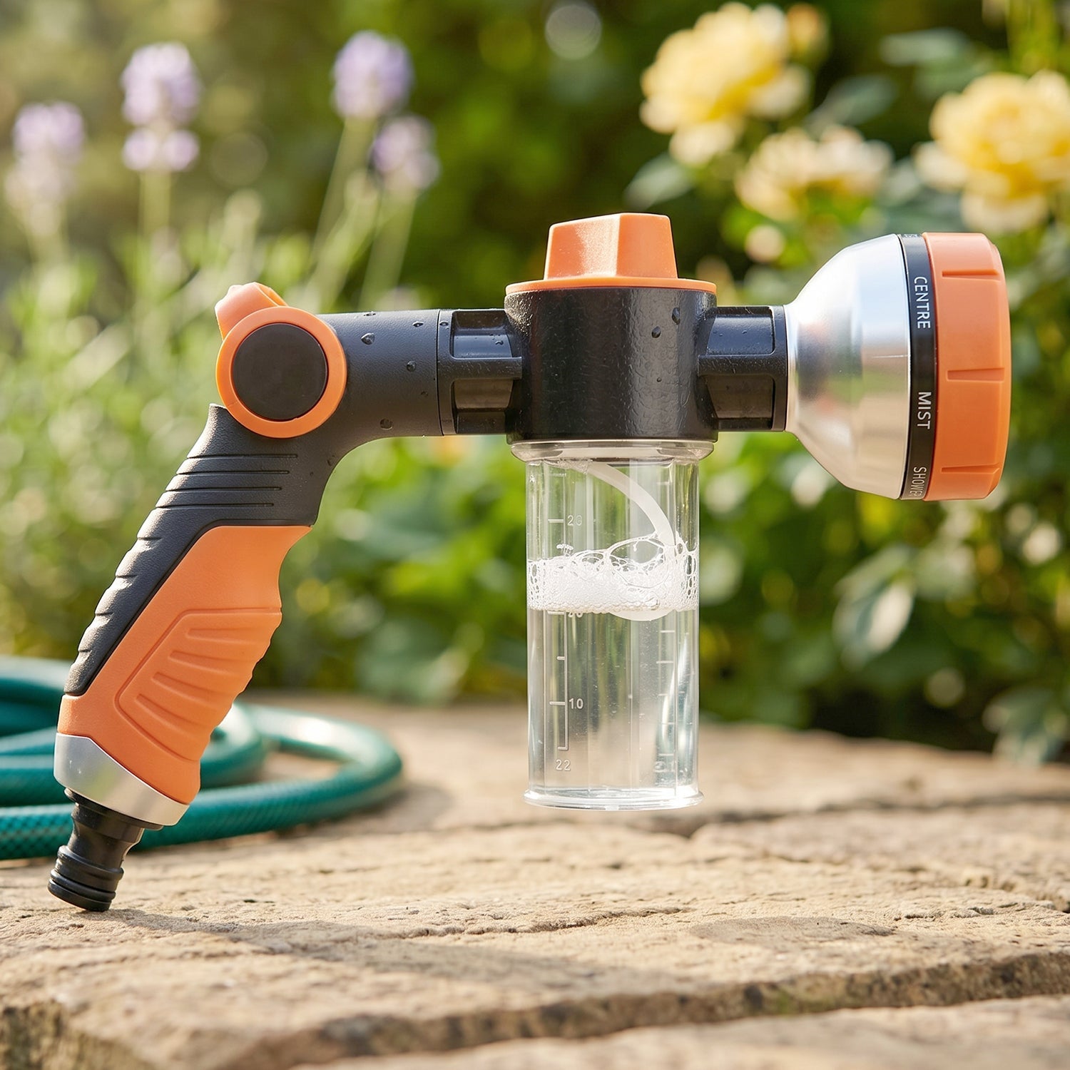 Spray nozzle watering use