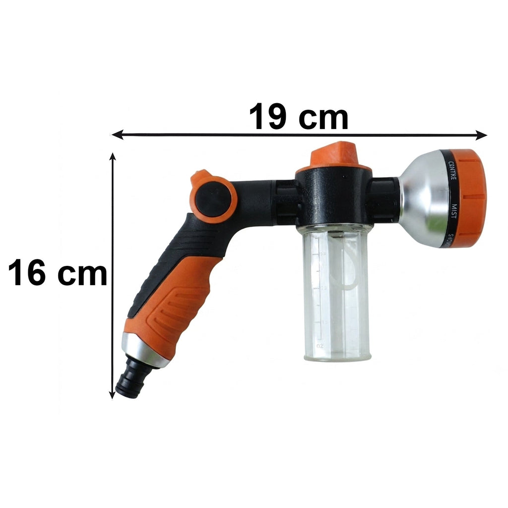 Spray nozzle size guide