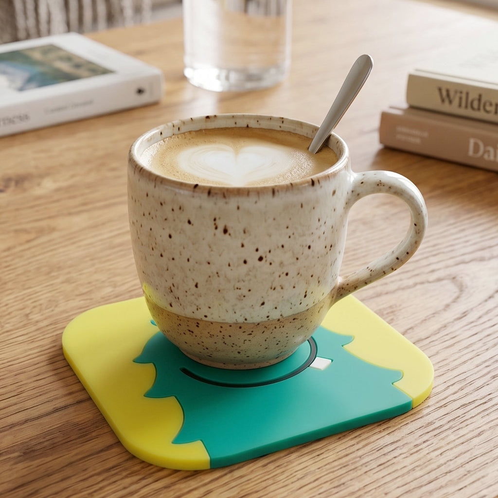 Heat resistant coaster cups mugs