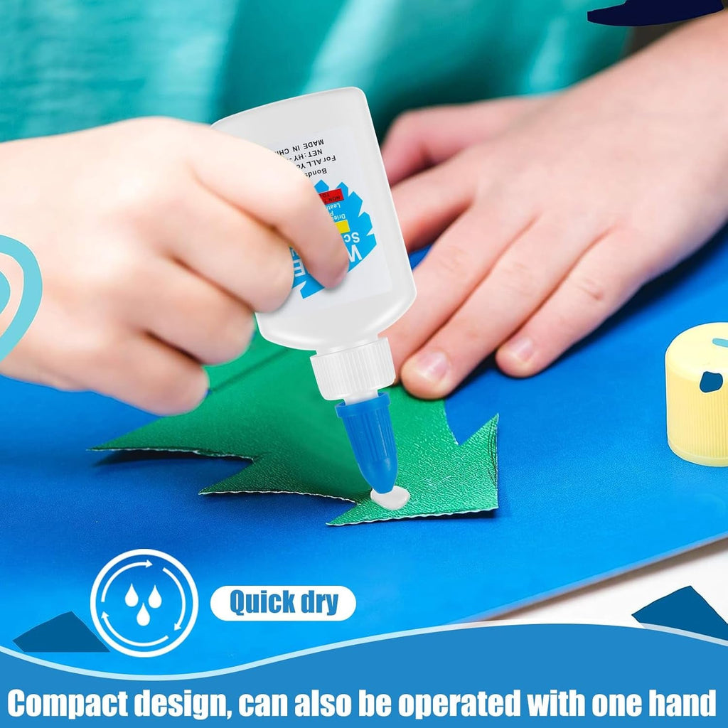 DIY craft glue pen with smooth adhesive flow from the multipurpose set
