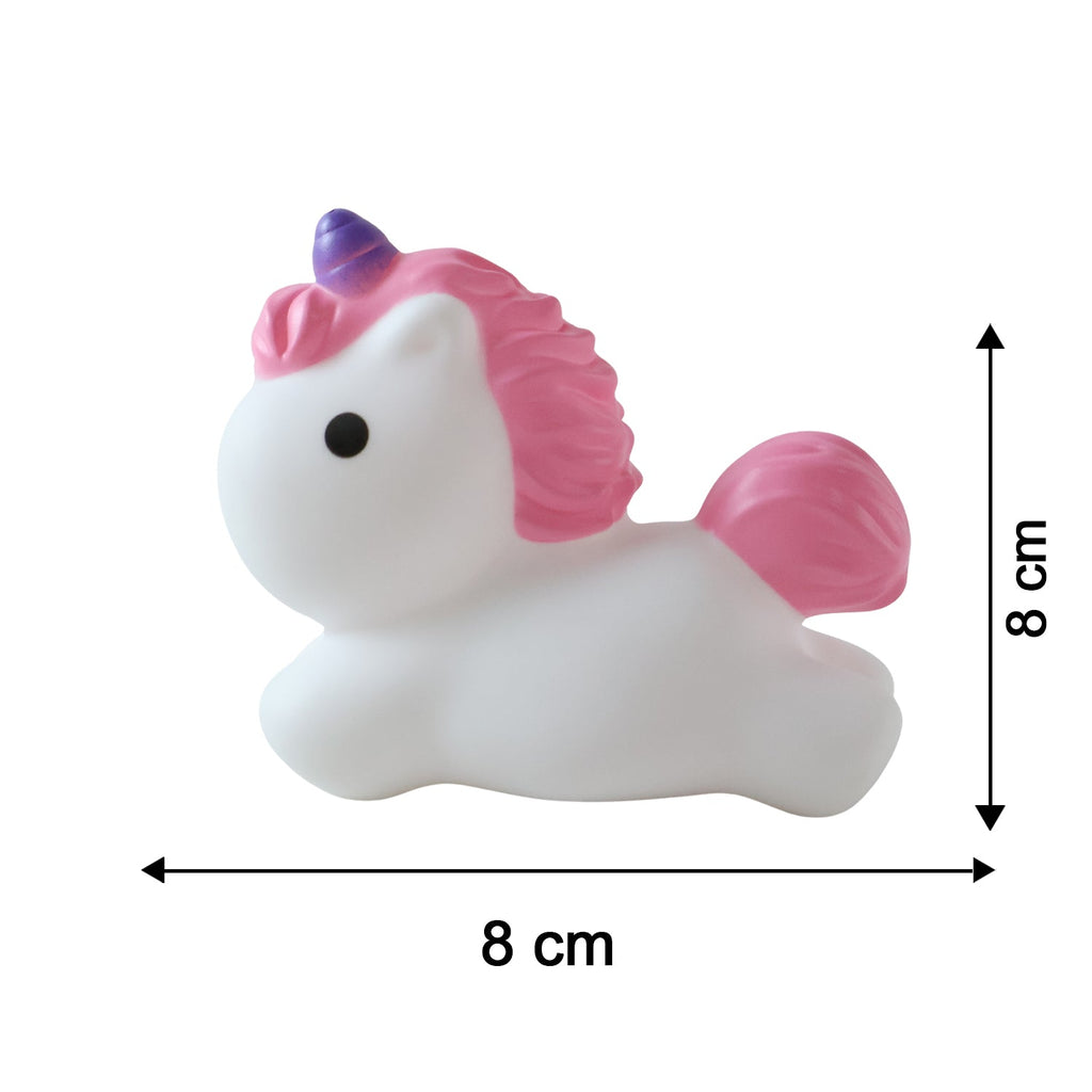 Soft silicone unicorn lamp for kids night time comfort