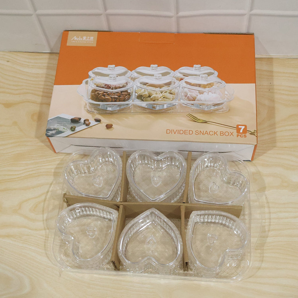 Dessert bowl set lids tray
