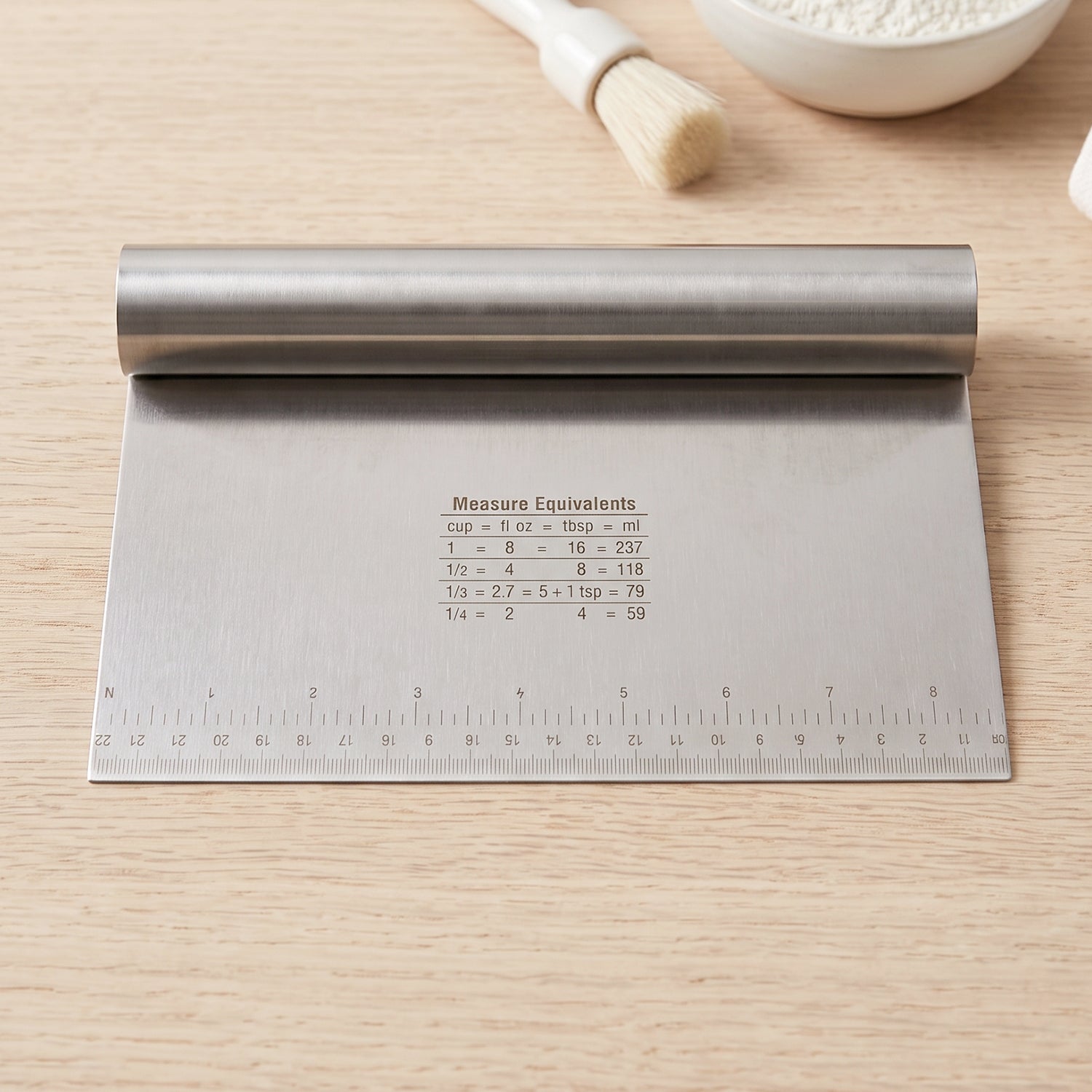 SS dough scraper cutter 1 pc