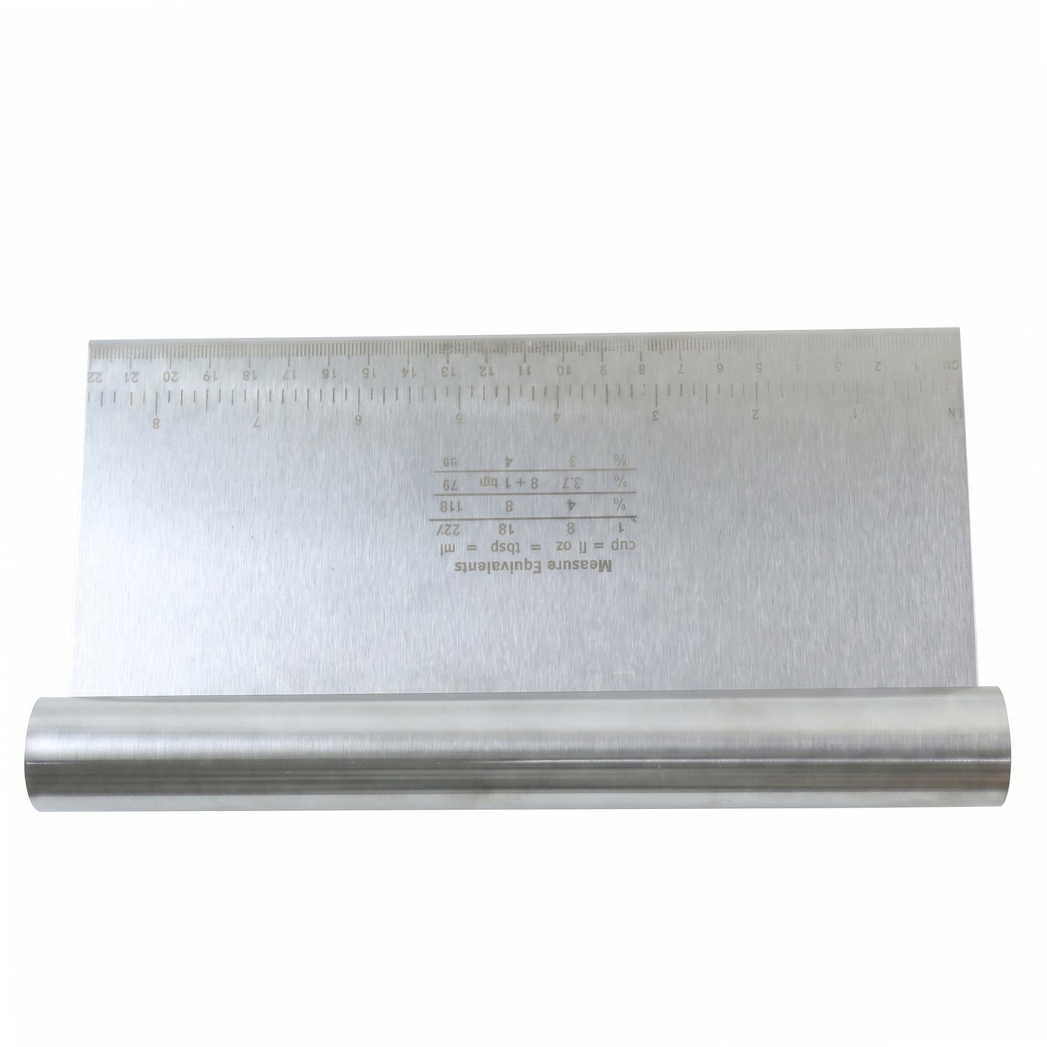 Steel scraper dough cutting use