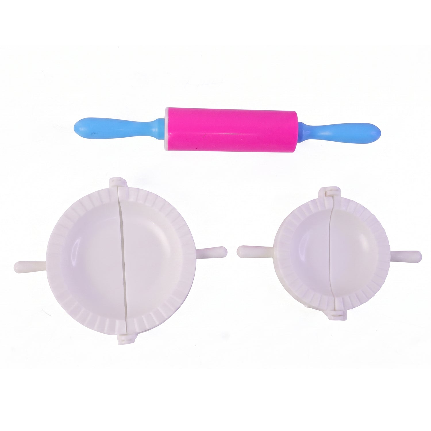Kitchen dumpling mould kit for perfectly shaped momos and karanji