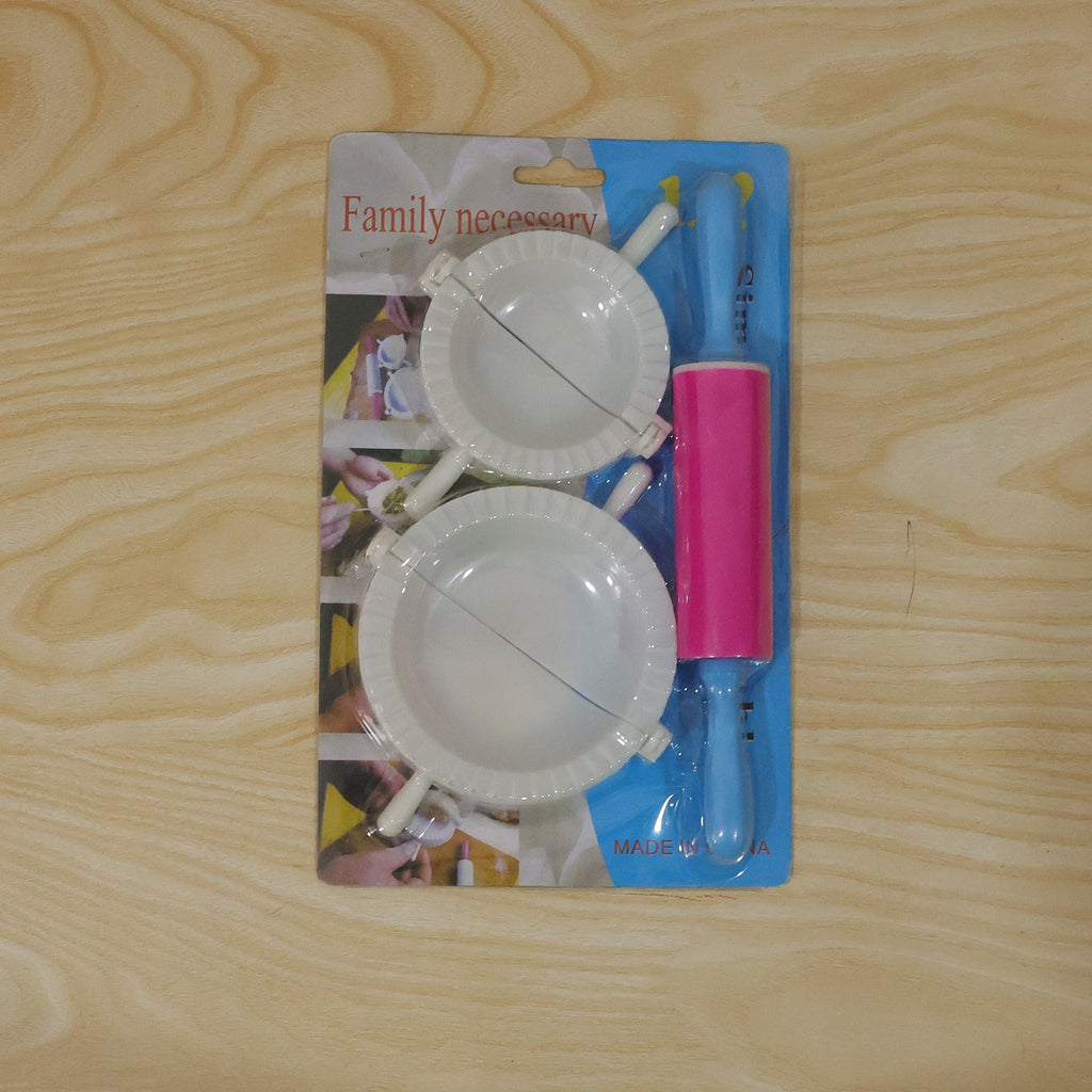 Dumpling maker set for shaping momos, gujiya and stuffed pastry