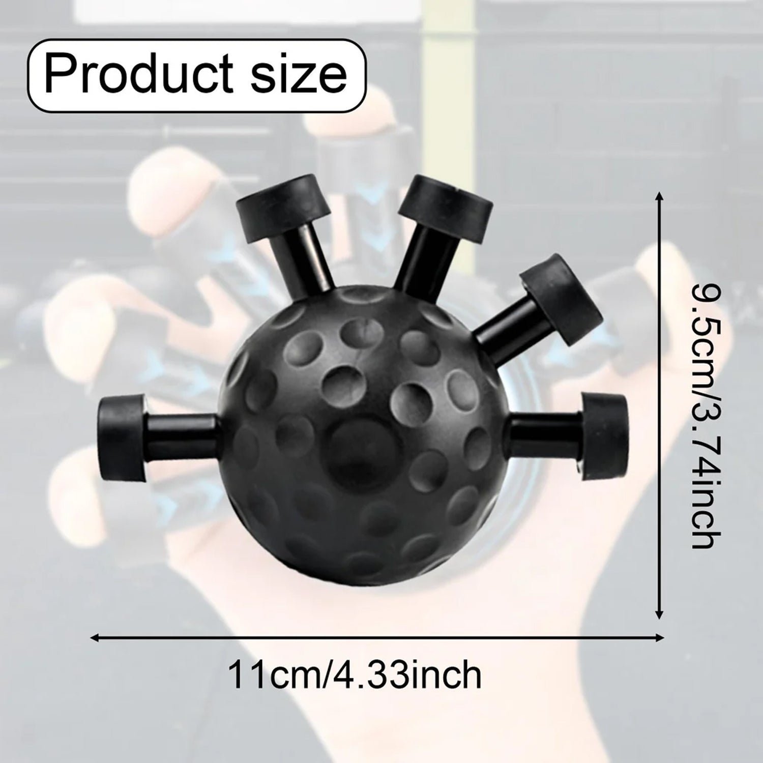 Multi-functional wrist exerciser and finger grip training tool.