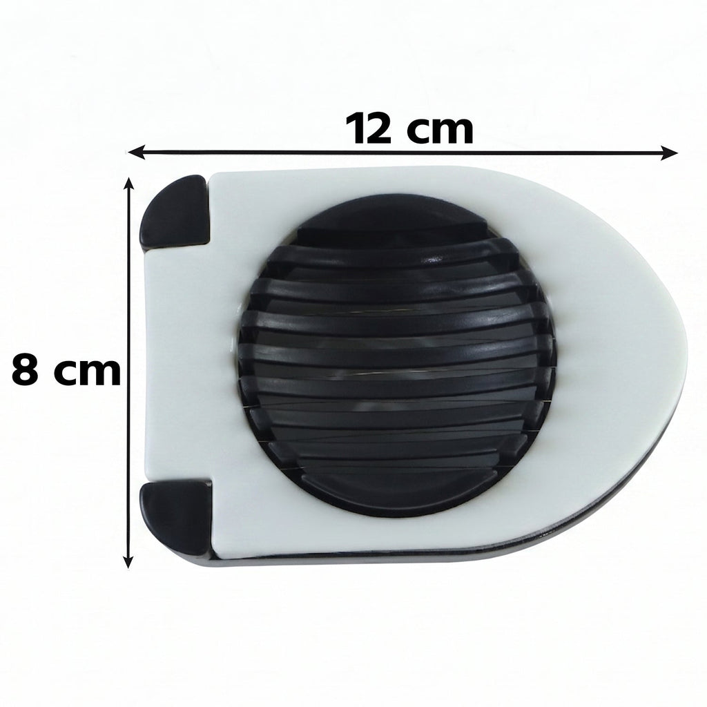 Easy to use egg slicer with sturdy stainless steel wires