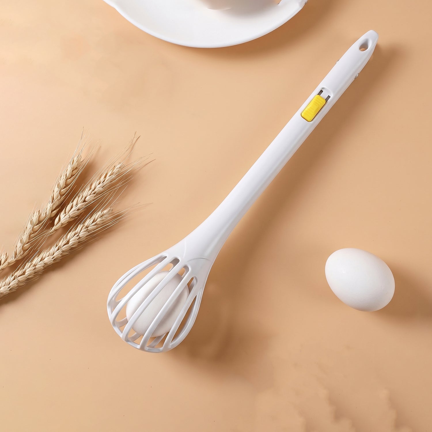 Egg beater handle detail