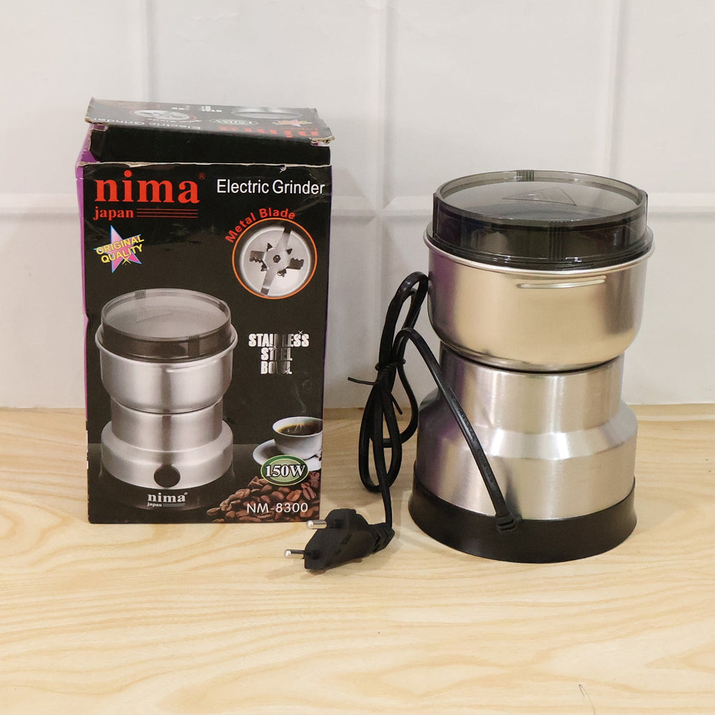 Mini electric grinder for home kitchen spice and coffee grinding