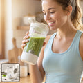 400ml self stirring shaker bottle