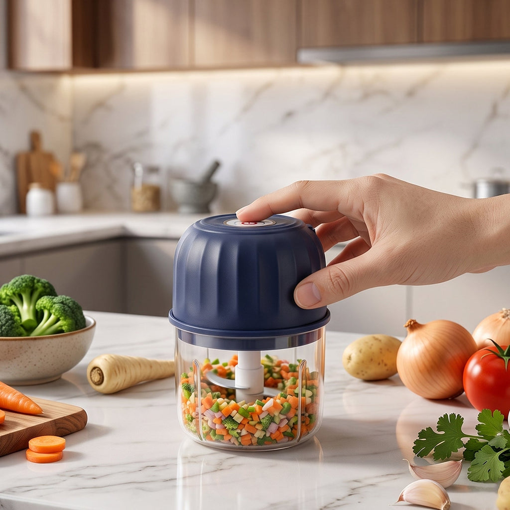 Food chopper size details