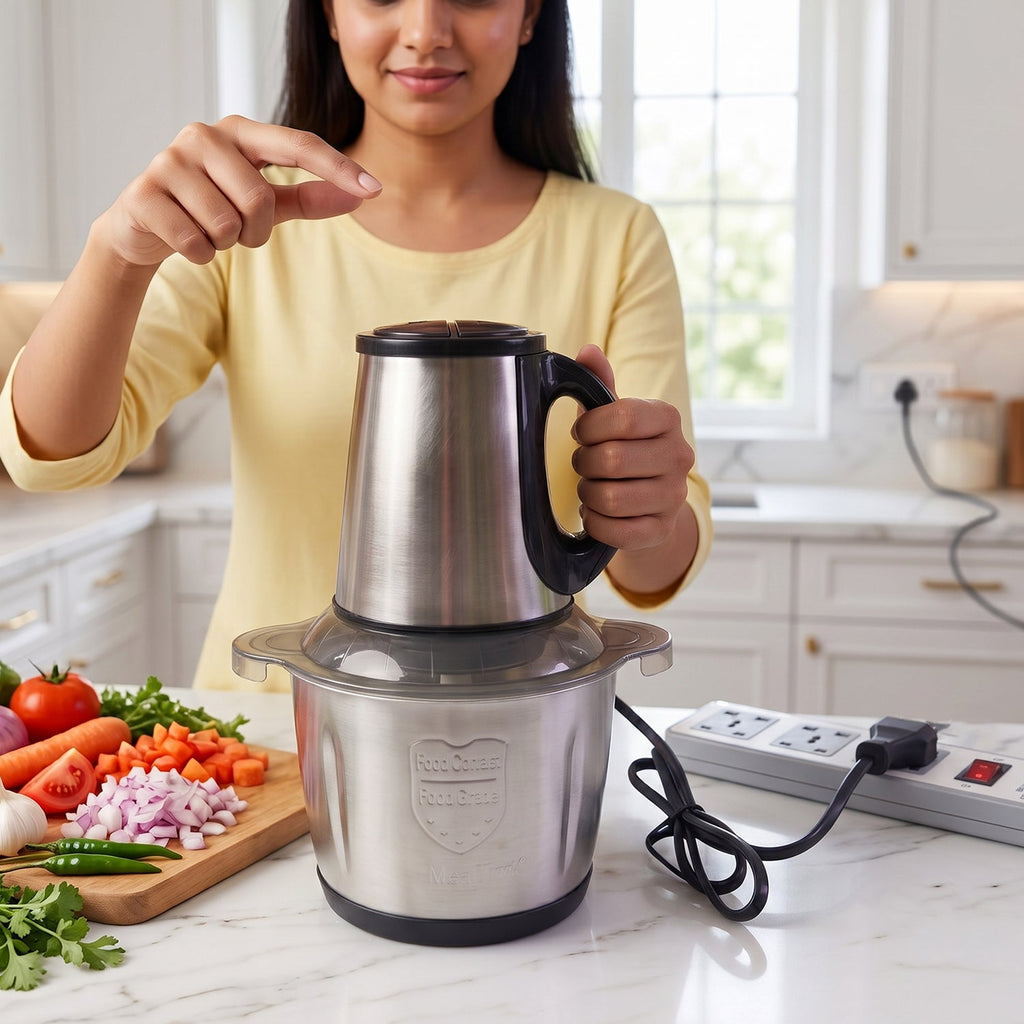 Electric Food Processor – 2 Litre Capacity for Easy Cooking