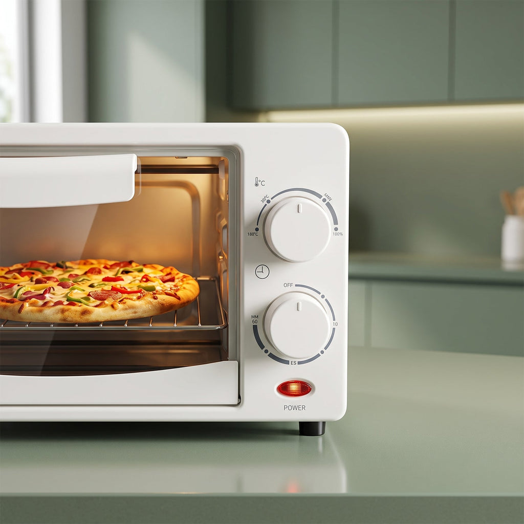 Durable 12 litre electric oven for everyday baking needs
