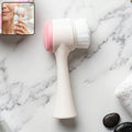 2 in 1 facial cleansing brush dual sided